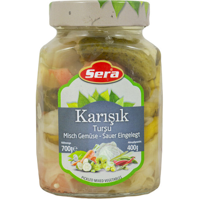 Sera Karisik Tursu (Mixed Vegetable in Sour) 700g