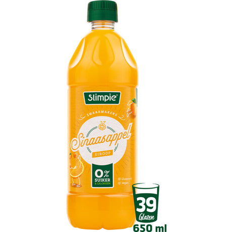 Slimpie Orange Syrup 0% Sugar 650g