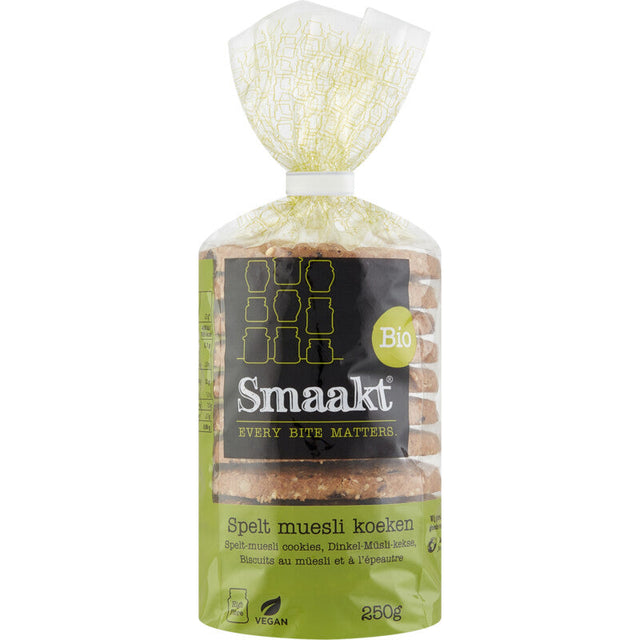 Smaakt Muesli Biscuits 250g