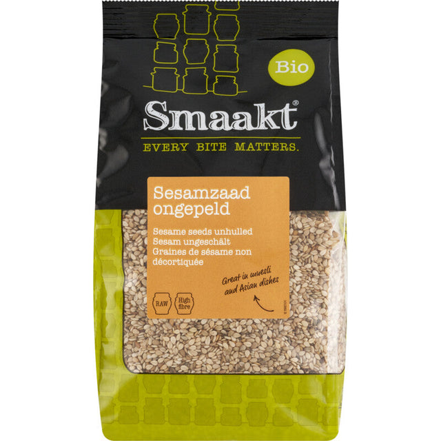 Smaakt Sesame Seeds Unhulled 250g
