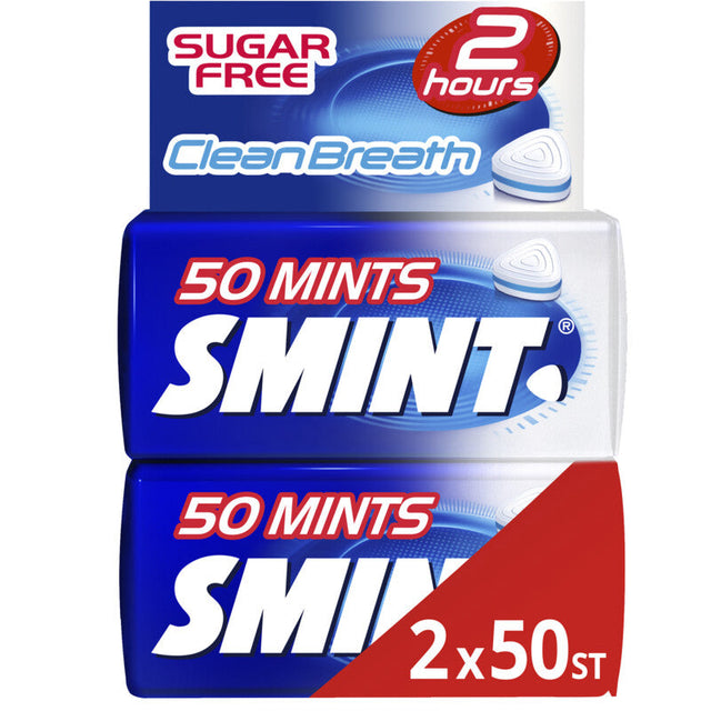 Smint Clean breath peppermint Mint sweets 70g