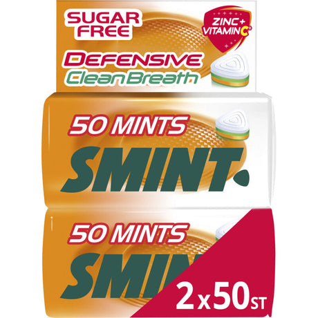 Smint Defensive orangemint clean breath 2-pack Chewing gum 70g