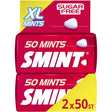 Smint Strawberry XL mints sugarfree 2-pack 70g