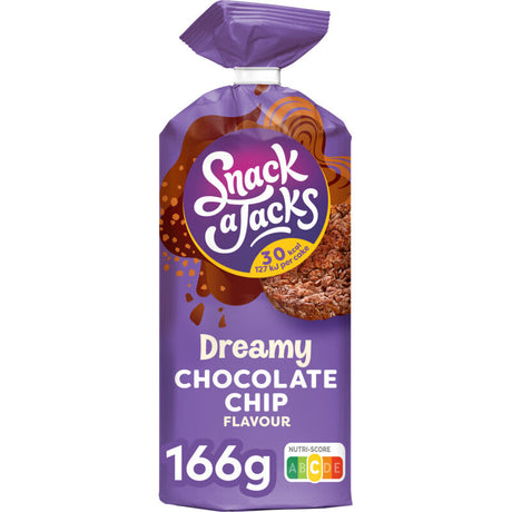Snack a Jacks Dreamy chocolate chip 166g