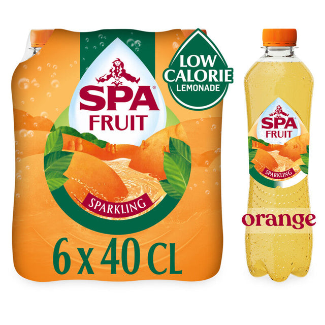 Spa Fruit orange Sparkling 6 × 400ml