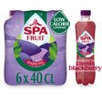 Spa Fruit Blackcurrant blackberry Sparkling 6 × 400ml
