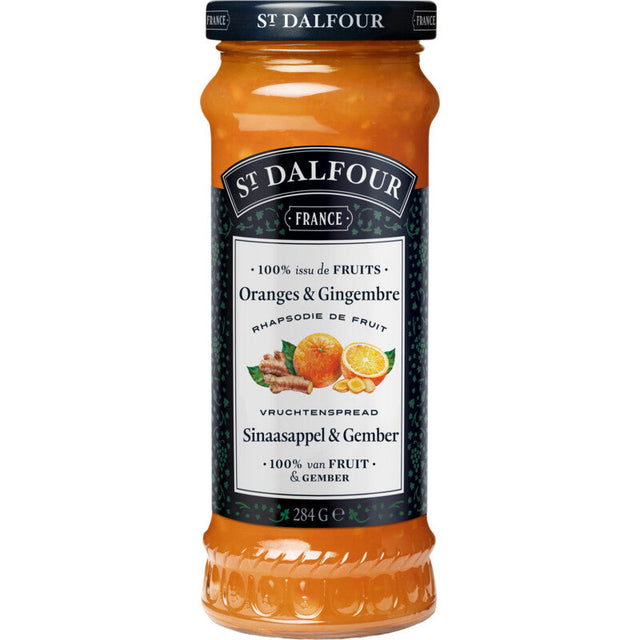 St. Dalfour Fruit Spread Orange Ginger 284g