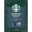 Starbucks Nespresso espresso roast 18 capsules 99g