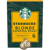 Starbucks Nespresso blonde espresso roast capsules 94g