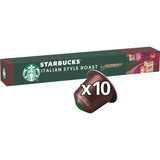 Starbucks Nespresso Italian style roast 10 capsules 56g