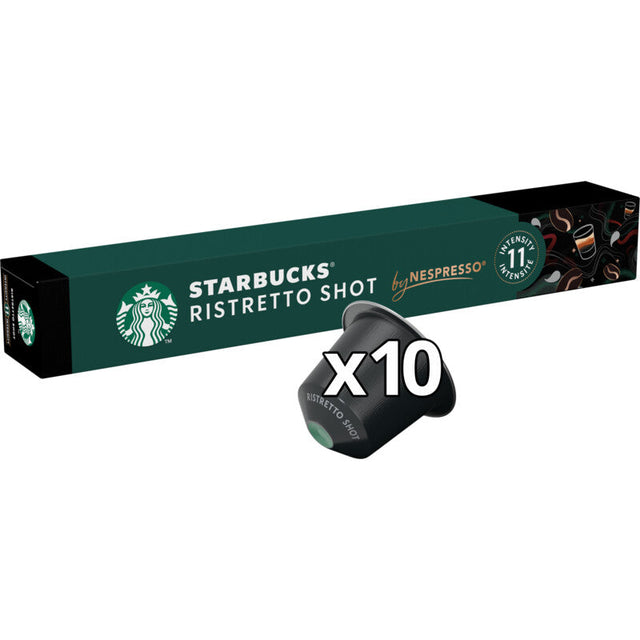 Starbucks Nespresso ristretto 10 capsules 57g