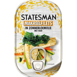 Statesman Mackerel Fillets in Sunflower Oil 125ml