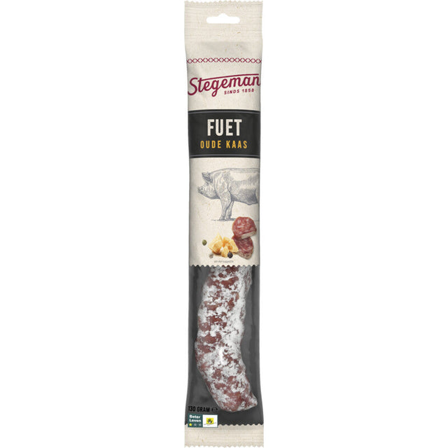 Stegeman Fuet Aged Cheese Cured sausage 130g