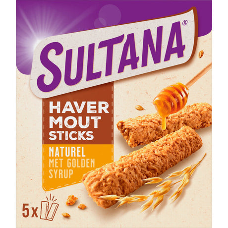Sultana Oat Sticks Original with golden syrup Biscuits 150g
