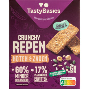 TastyBasics Bars Nuts & Seeds 138g