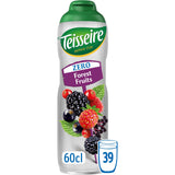 Teisseire Zero Forest Fruits Syrup 600ml