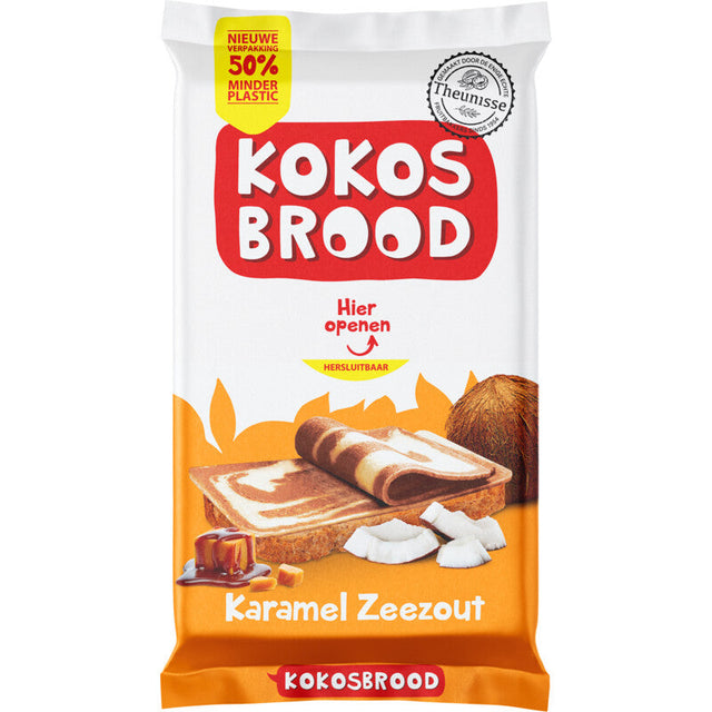 Theunisse Kokosbrood Caramel Sea Salt 275g