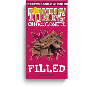 Tony's Chocolonely Filled Milk Truffle Chocolate 127g