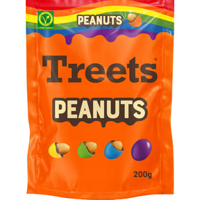 Treets Peanuts rainbow Chocolates 200g