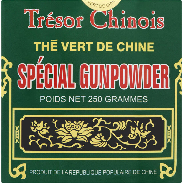 Trésor Chinois Gunpowder Loose Leaf Tea Green 250g
