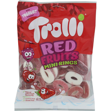 Trolli Red fruit rings 200g