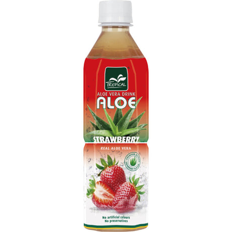 Tropical Aloe vera Strawberry Fruit drink 500ml