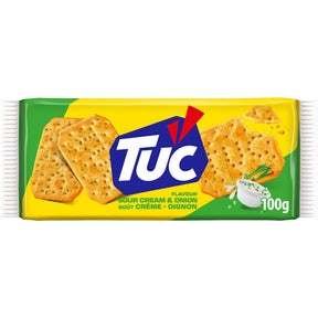 Tuc Sour cream & onion Savoury snacks 100g