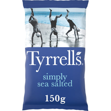 Tyrrells Simply sea salted Potato chips 150g