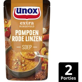 Unox Pumpkin Red linzensoep Soup 570g