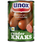 Unox Runder knaks Frankfurter sausages 400g