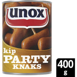 Unox Chicken party knaks Frankfurter sausages 400g