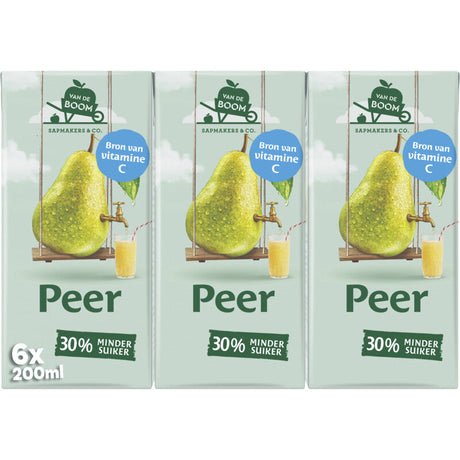 Van de Boom Pear Fruit drink 6 × 200ml