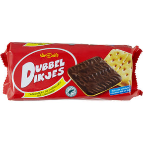 Van Delft Dubbeldikjes Dark Chocolate 295g