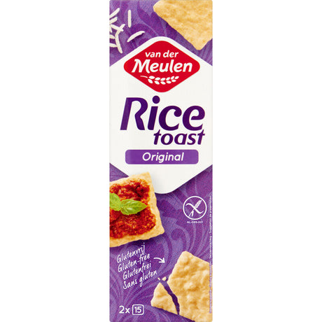Van der Meulen Ricetoast Original Crackers and savoury biscuits 65g