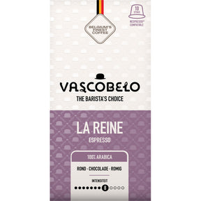 Vascobelo La reine espresso 10 capsules 55g