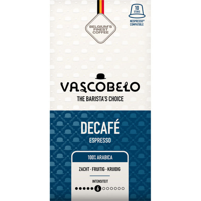 Vascobelo Decafé espresso capsules 55g