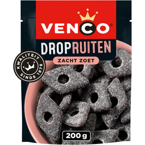 Venco Diamond-Shaped Liquorice 200g