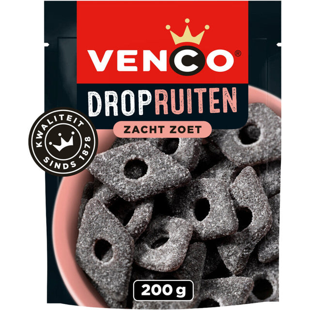 Venco Diamond-Shaped Liquorice 200g