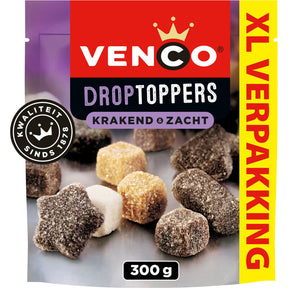 Venco Droptoppers krakend & Soft Value Pack Liquorice 300g