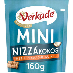 Verkade Nizza mini Coconut Biscuits 160g
