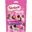 Verkade Bites koekballetjes with Milk Chocolate 120g