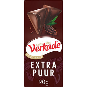 Verkade Specials extra Dark Bar Chocolate 90g