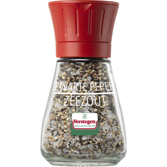 Verstegen Black Pepper Sea Salt 66g