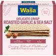Wasa Delicate crisp roasted garlic & sea salt Crispbread 190g
