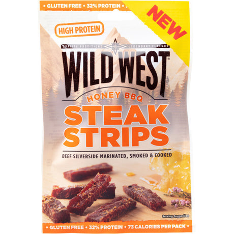 Wild West Steak strips honey BBQ 25g