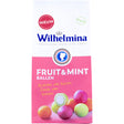 Wilhelmina Fruit & mint ballen Chewing gum 200g
