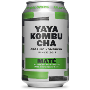 YAYA Organic kombucha maté Iced tea 330ml