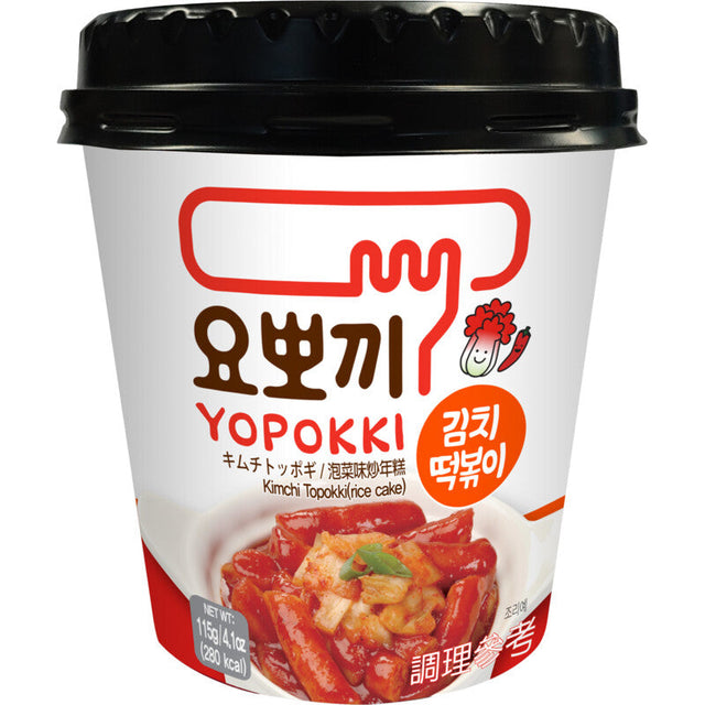 Yopokki Kimchi Grain or noodle speciality 115g