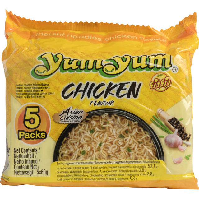 Yum Yum Chicken 5-pack Instant noodles 300g