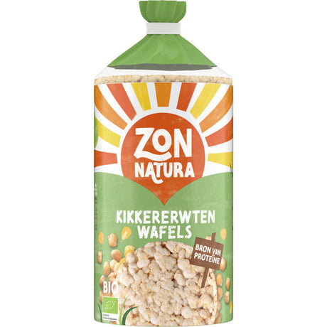 Zonnatura Kikkererwtenwafel Waffles 100g